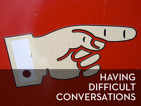 having difficult conversations